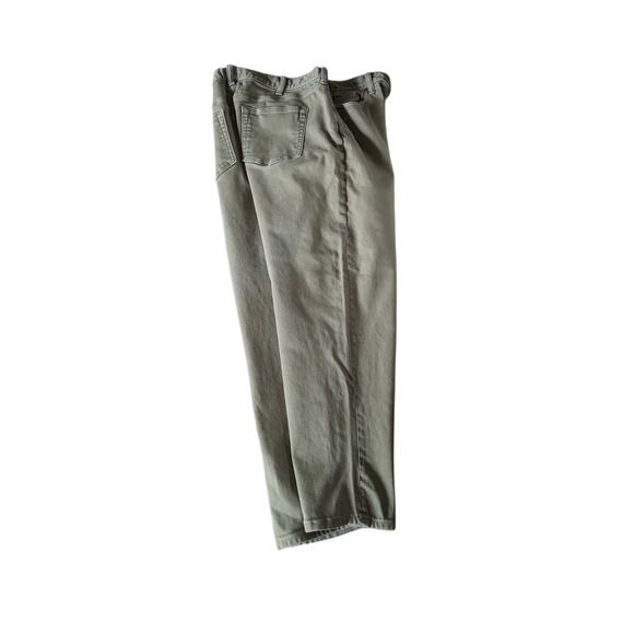 Lands End Men's Jeans Green Size 40 Five Pocket‎ Straight Leg - Picture 5 of 5